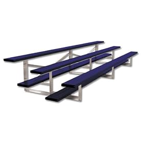 Buy Alumagoal 3 Row, 30 Seat Standard Series Bleachers with Color