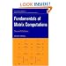 Fundamentals of Matrix Computations