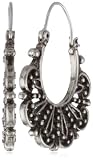 Lucky Brand Small Openwork Hoop Earrings