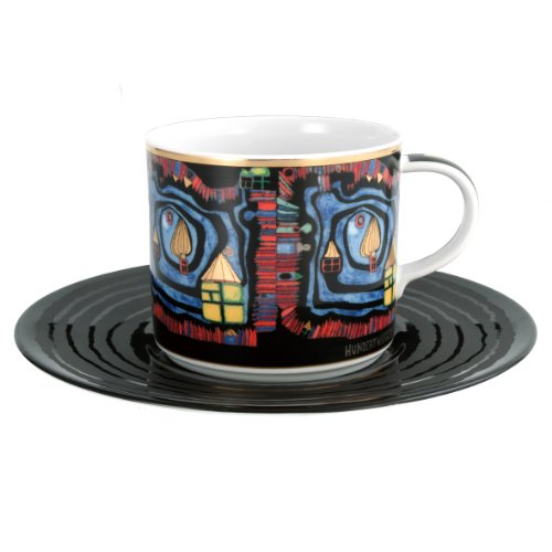 K&ouml;niglich Tettau 004.102103  Tasse 0,21 l  Hundertwasser 3522