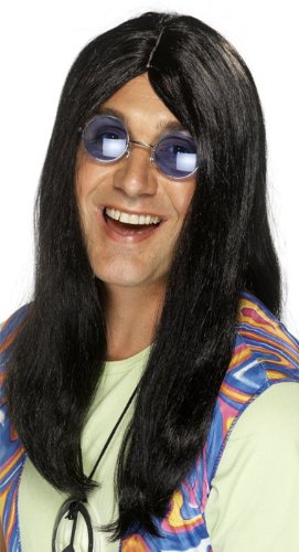 Imagen principal de Smiffys - Peluca hippie negra