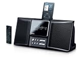 iLuv i169 HD Radio with Dual Alarm Clock and iPod Dock (Black)