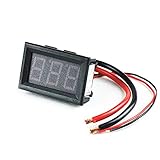 ラブ アンペア現在デジタル パネル メーター 0-20 a 4-30 v DC 電流計の LED が赤色 0.56"3 桁//LED DC 0-20 a デジタル電流計アンプ ゲージ アンペア パネル