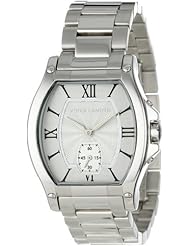 Vince Camuto Womens VC/5051SVSV Cushion Shaped Silver-Tone Bracelet Watch