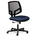 Volt Series Mesh Back Task Chair, Navy Fabric