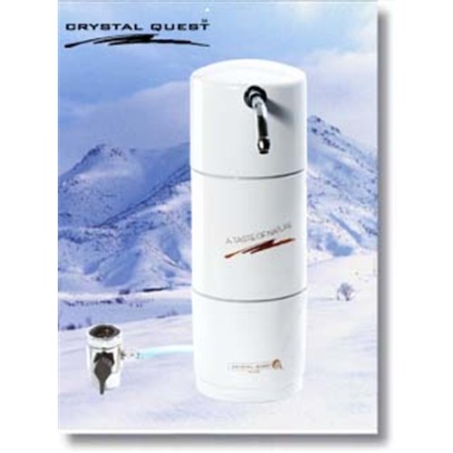 Crystal Quest CQE-CT-00100 Disposable Countertop Water Filter