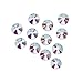 Crystal AB Rhinestones Flatback 36 Swarovski #2088 6.4mm 30ss ss30