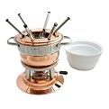Swissmar 3-in-1 Lausanne 11-pc. Fondue Set - Copper
