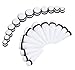 BodyJ4You 24PC Ear Stretching Kit - 00G-20mm Big Gauges - White Acrylic Heavy Tapers No Flare Plugs O-Rings - Stretchers Weights Expanders Eyelets