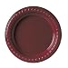 Solo P65R 6In Red Plastic Plates (1000-Pack)