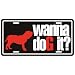 New  Neapolitan Mastiffs / Wanna Dog It ?  License Plate Dog