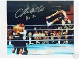 OLIVER MCCALL AUTOGRAPHED BOXING VICTORY PHOTO KO'S LENNOX LEWIS (BOXING)