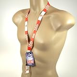 TENNESSEE VOLUNTEERS LANYARD TICKET HOLDER KEYCHAIN!