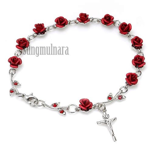 Rose Link Bracelet