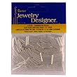 1/2 In. Silver Lined Glass Bugle Beads, Silver, 20 Gram/Pkg