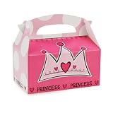 Birthday Princess Empty Favor Boxes (4) Party Supplies