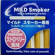 マイルド スモーカー専用 交換用フィルターカートリッジ　ストロベリー風味 J-264
