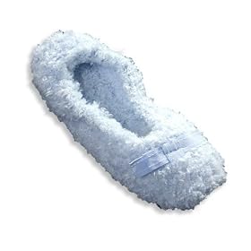 Private Label - Ladies Fleece Slipper, Light Blue