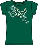 South Florida Bulls USF NCAA Ladies Slub Tee Medium