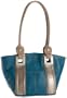Tignanello Modern Mix Dome Tote,Dk Turquoise,one size