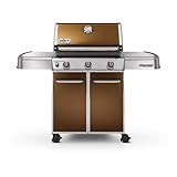 EP-310 Copper 60' Freestanding LP Gas Grill with 637 sq. in. Cooking Area 3 Stainless Steel Burners Stainless Steel Cooking Grates/Flavorizer Bars and Front-Mount Control Panel