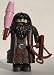 Hagrid - LEGO Harry Potter Minifigure with Lantern and his Pink Umbrella! (Approximately 2 Inches Tall)