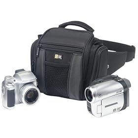 Case Logic TBC7 Waist Belt Camcorder Case - �tui cam�scope - nylon - noir