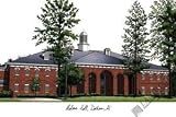 Troy State University Lithograph 14x10 Limited Edition Unframed Lithograph