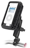 RAM Mounting Systems RAM-B-149Z-AQ2U Waterproof Medium Aqua Box Device Holder with Handlebar Mount