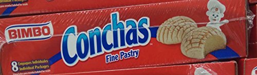 BIMBO Conchas Panaderia Mexicana Pan de Dulce ( Fine pastry) 16oz