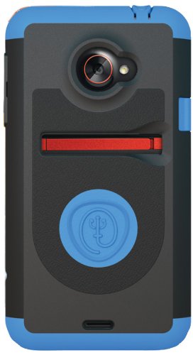 Trident Case CY-EVO4G-BL CYCLOPS Series Protective Case for HTC EVO 4G LTE - 1 Pack -  Retail Packaging - Blue
