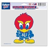 Kansas Jayhawks 5"x6" Ultra Decal Window Cling