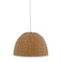 Royce Lighting RLPE2000-47 Outdoor Rattan Pendant Lamp Light Tan