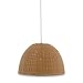 Royce Lighting RLPE2000-47 Outdoor Rattan Pendant Lamp Light Tan