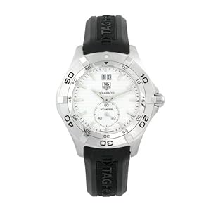 TAG Heuer Men's WAF1015.FT8010 Aquaracer Swiss-Quartz Silver Dial Watch (Watch)