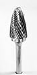 CARBIDE BUR GROBET MADE IN U.S.A. TREE RADIUS 1/4X5/8X1/4 STANDARD CUT