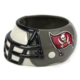 Pack of 2 NFL Tampa Bay Buccaneers Multi-Functional Mini Ceramic Helmet Bowls 5"