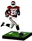 McFarlane Toys NCAA COLLEGE Football Sports Picks Series 1 Action Figure Adrian Peterson (Oklahoma Sooners) Red Jersey