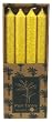 Candle, 9 Inch Palm Taper, Yellow