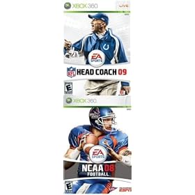 NFL Head Coach 2009 + NCAA College Football 2008