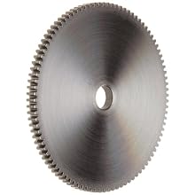 Boston Gear Spur Gear, 14.5 Pressure Angle, Steel, Inch, 32 Pitch