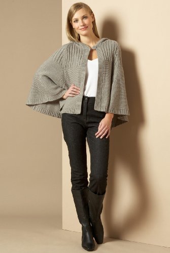 Hooded Knit Wrap