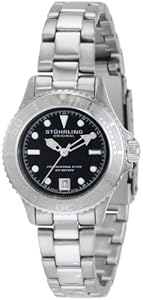 Stuhrling Original Women 1162.12111 Watersports Regatta Sailor Swiss Made Quartz Divers Date Stainless Steel Watch