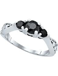1.01CTW DIAMOND MICRO-PAVE RING