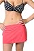 Alki'i Women's Athletic Mini Skirt (Swimsuit Cover up) M Pink