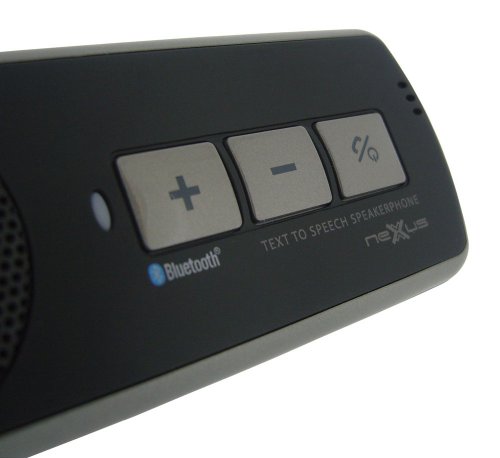 Nexxus Drivespeech PRO Sunvisor  Bluetooth Car Kit with TTS (Text-to-Speech)