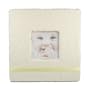Love of My Life - Baby Girl & Toddler - Hair Clip Holder with Photo Frame - Creamy Yellow