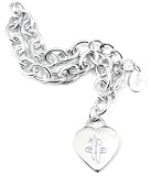 NBA Houston Rockets Heart Tag Bracelet