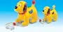 Megcos Pull-Along Musical Dog & Puppy -Affordable Gift for your Little One! Item #LMID-1184
