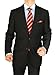 Gino Valentino 2 Piece Men's Side Vents Jacket Flat Front Pants 2 Button Suit